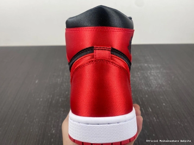 Official Maikesneakers OG Air Jordan WMNS FD4810-061 Satin 1 High Bred 0717